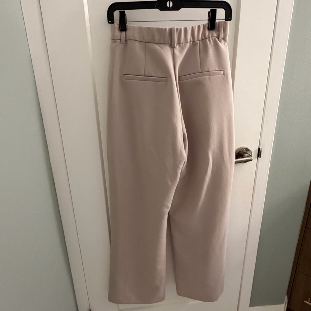 Abercrombie Curve Love Sloane Tailored Wide Leg Pant - Picture 4 of 5
